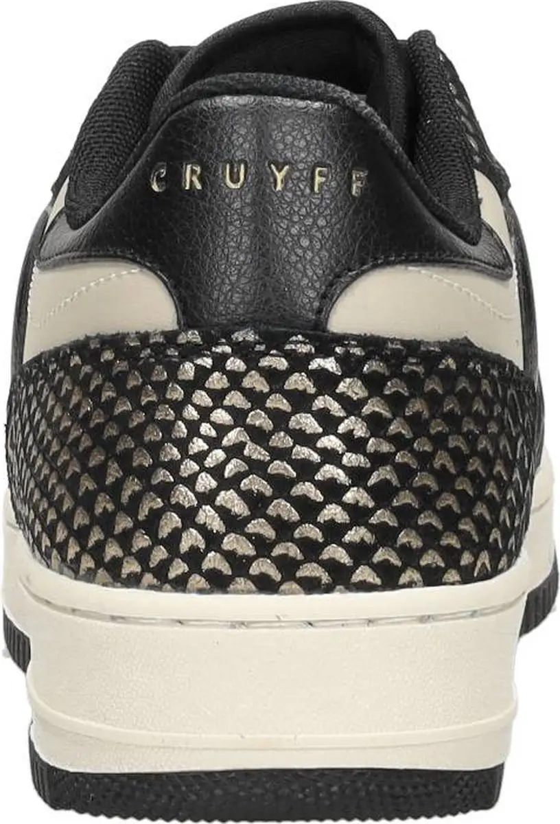 Cruyff Campo Low Lux Snake Sneakers zwart - Dames - Maat 40 - afbeelding 6 van 6