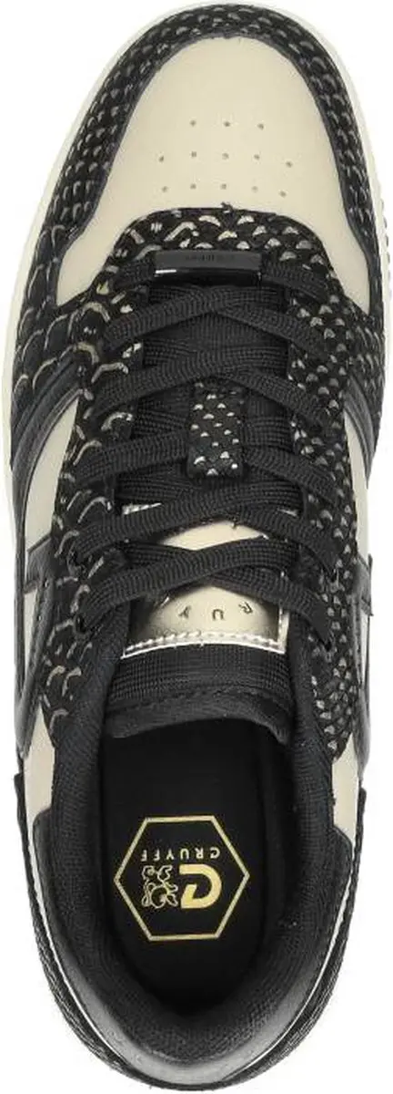 Cruyff Campo Low Lux Snake Sneakers zwart - Dames - Maat 40 - afbeelding 5 van 6