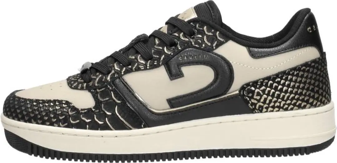 Cruyff Campo Low Lux Snake Sneakers zwart - Dames - Maat 40 - afbeelding 2 van 6