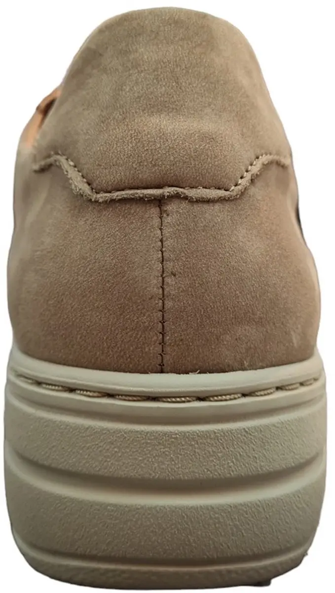 Hartjes 162.1709/20 Dames Veterschoenen - Beige Nubuck - 37