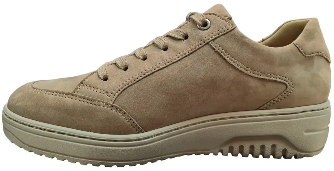 Hartjes 162.1709/20 Dames Veterschoenen - Beige Nubuck - 37