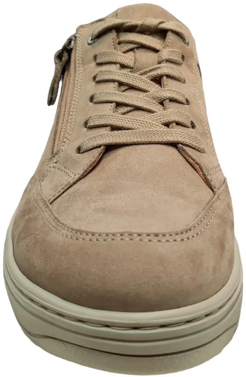 Hartjes 162.1709/20 Dames Veterschoenen - Beige Nubuck - 37