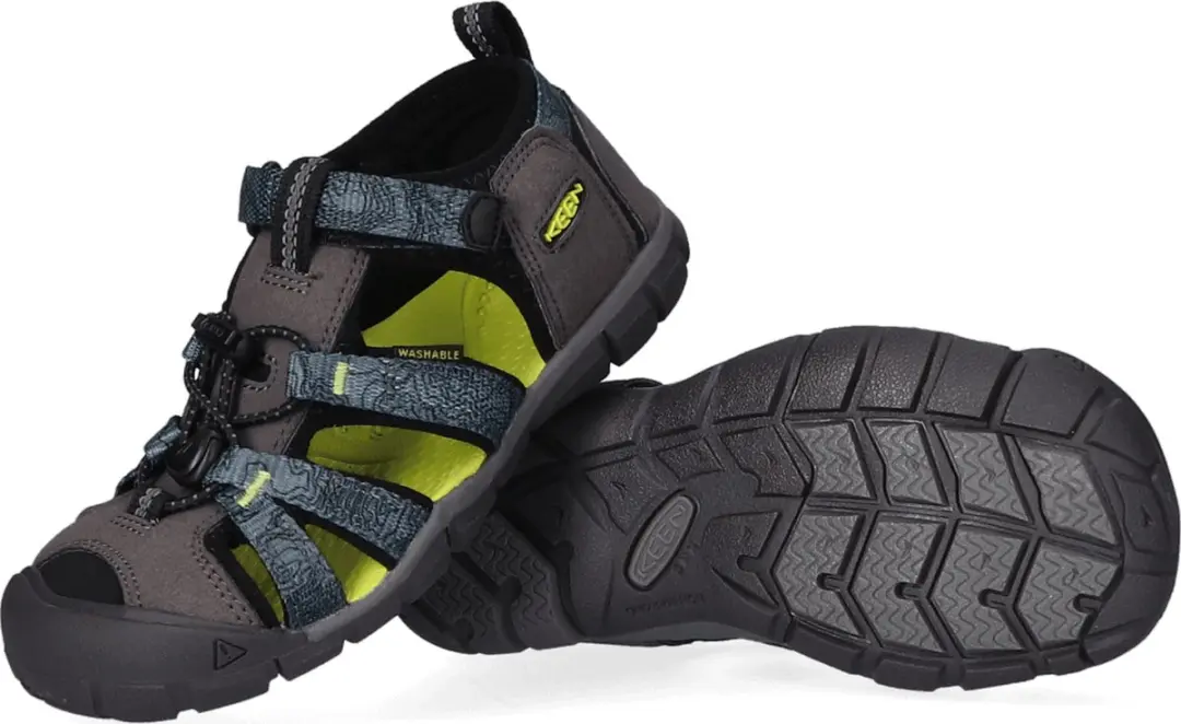 Keen Seacamp II Sandalen - Maat 25/26 - Grijs