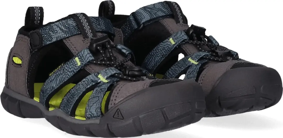 Keen Seacamp II Sandalen - Maat 25/26 - Grijs