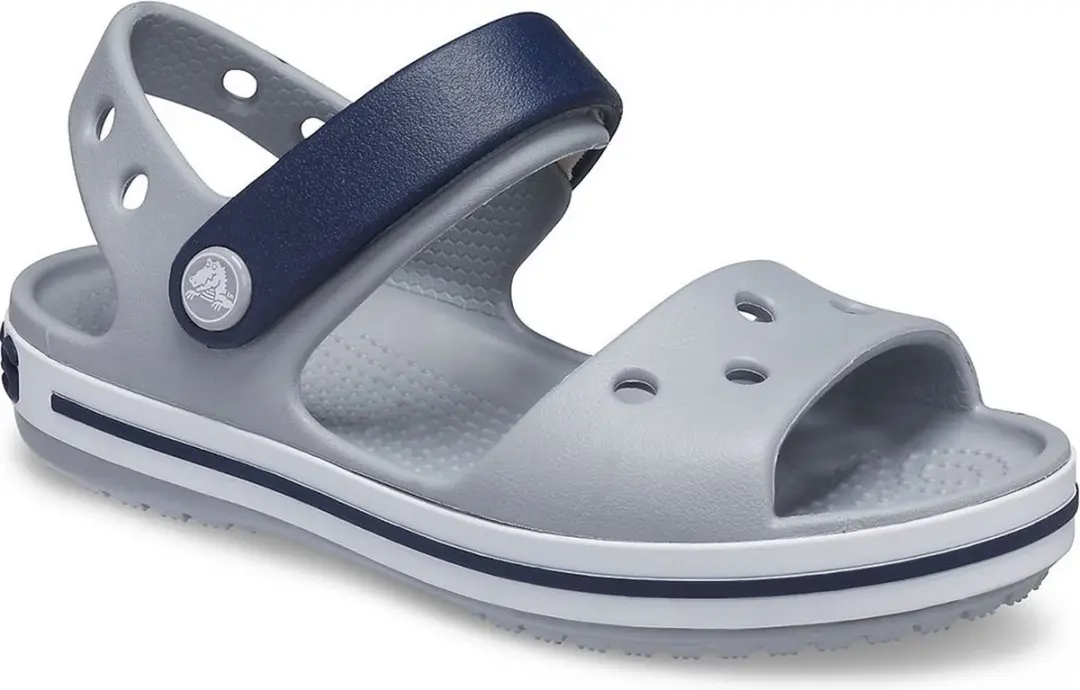Crocs Teenslipper Unisex - Maat 23/24 - Grijs/Navy