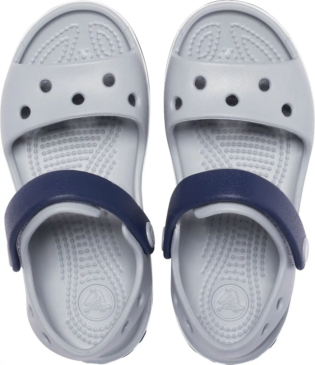Crocs Teenslipper Unisex - Maat 23/24 - Grijs/Navy