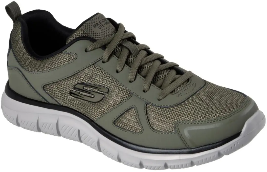 Skechers Track-Scloric 52631-OLBK Sneakers - 42.5 - Groen