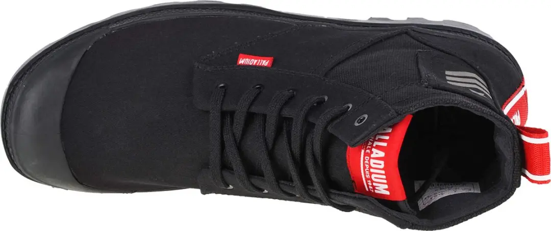 Palladium Pampa Hi Army Sneakers 78583-008-M - Zwart