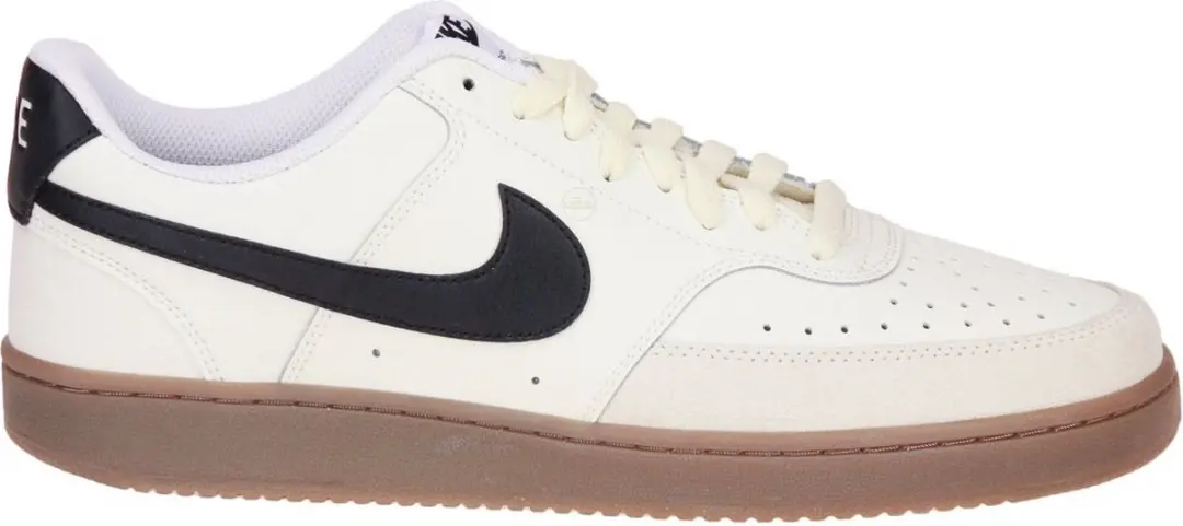 Nike Court Vision Low Beige-Zwart