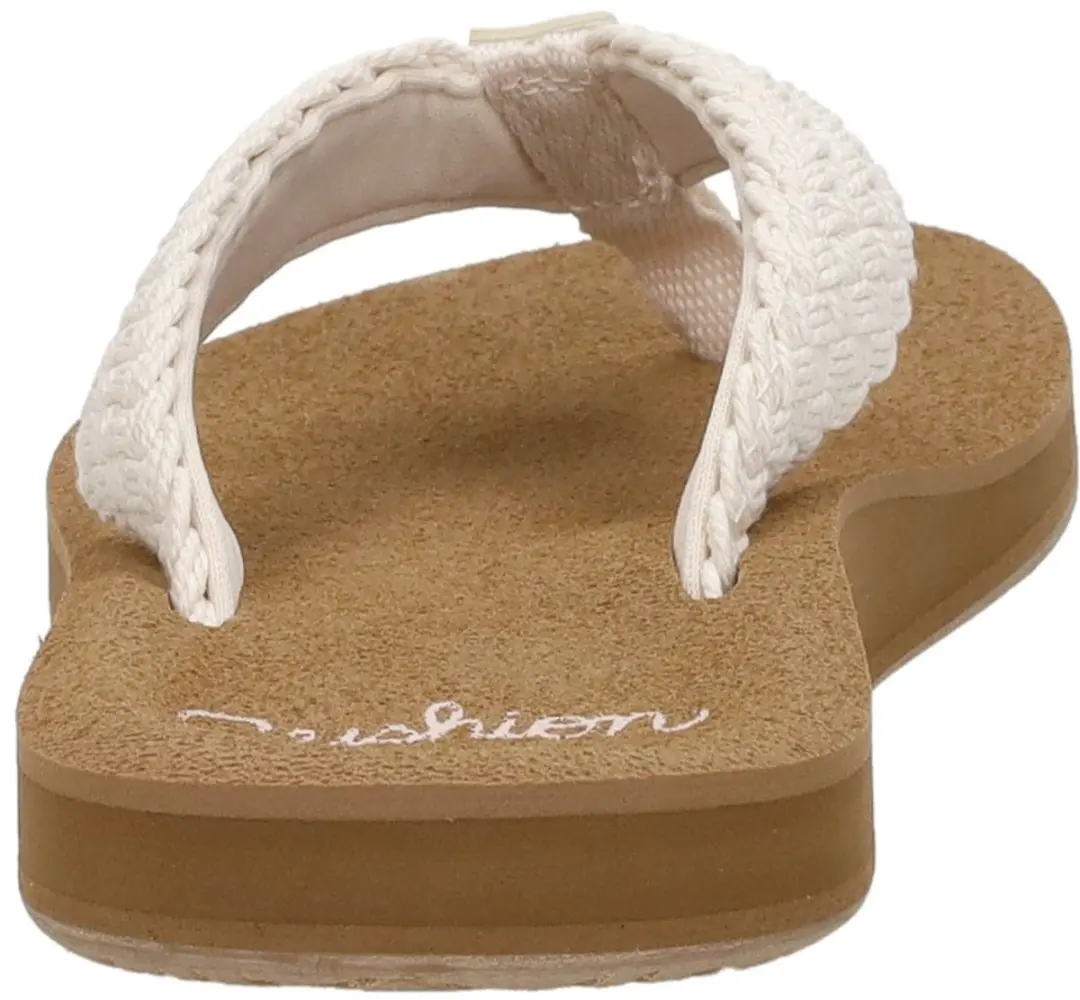 Reef Baja Maria Teenslippers Dames 38.5 - Bruin/Crème