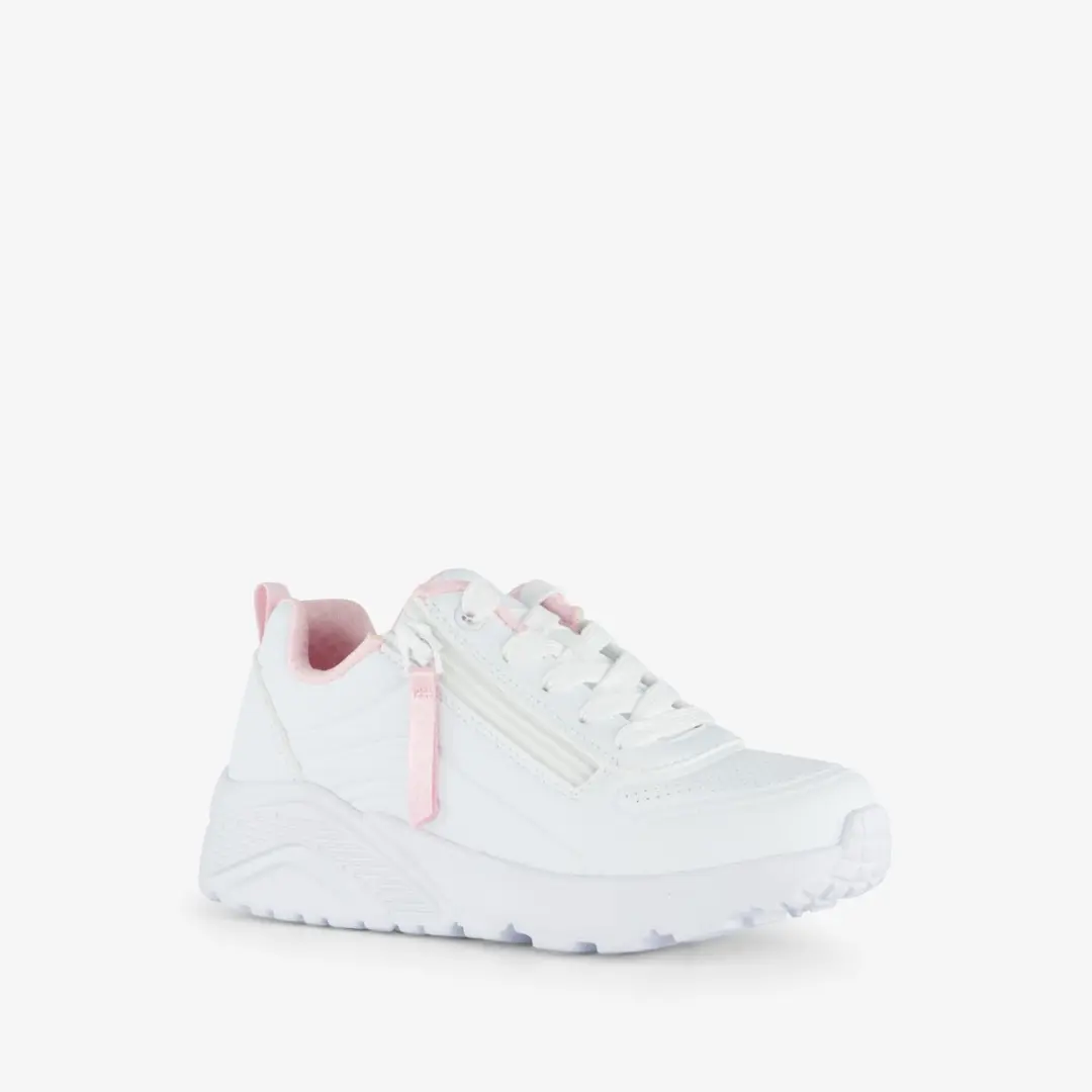 Skechers Uno Lite meisjes dad sneakers wit