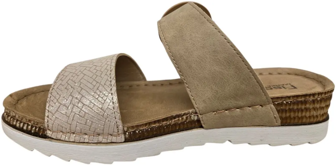 Fischer 556207 733 Slides Dames - Bruin