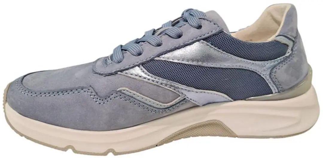Gabor 26 Sneaker Rolling Soft - Lichtblauw - Dames 41