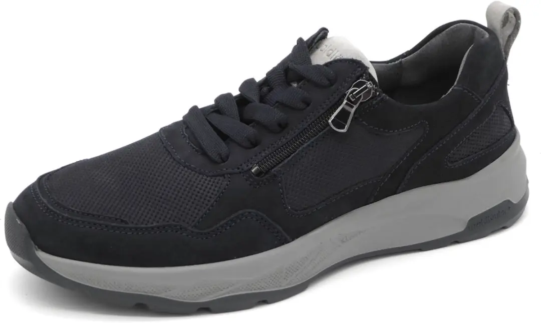 Wäldlaufer Heren Sneaker 713003 - Blauw - Maat 42.5