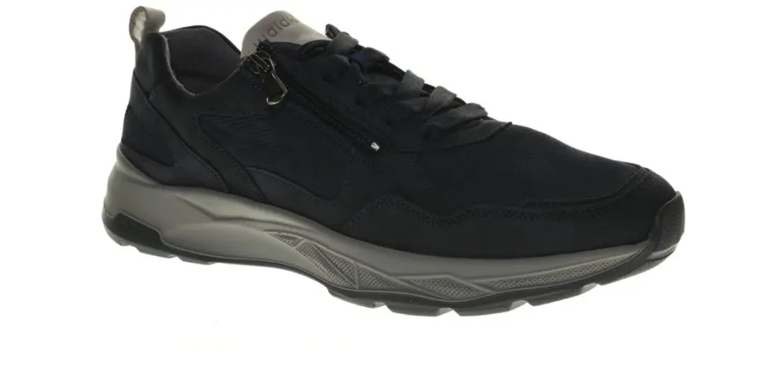 Wäldlaufer Heren Sneaker 713003 - Blauw - Maat 42.5