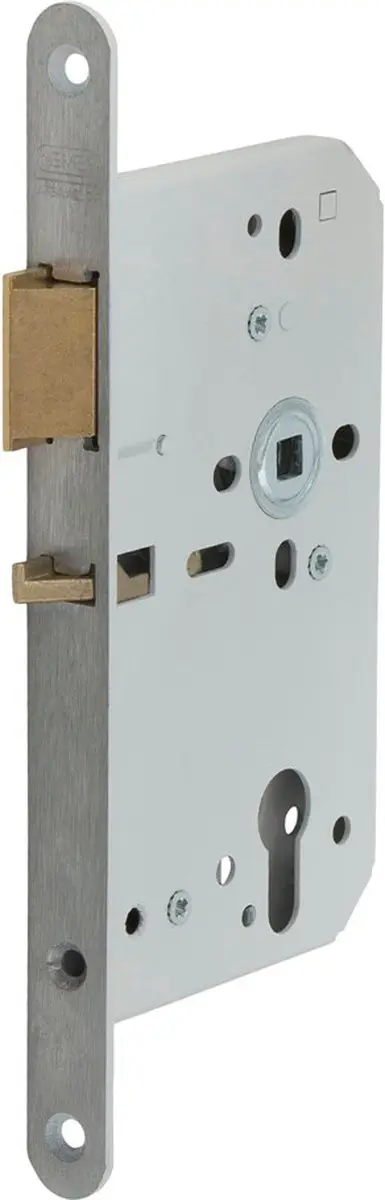 Nemef centraal insteek deurslot 60 mm dr.r.1 649/96 Rs centraalslot