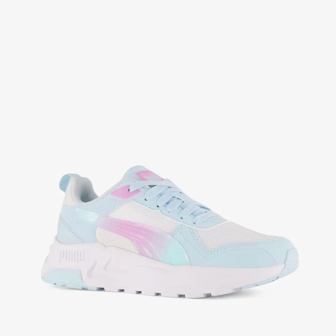 Puma Trinity 2 LT Faded Glow JR. meisjes sneakers blauw