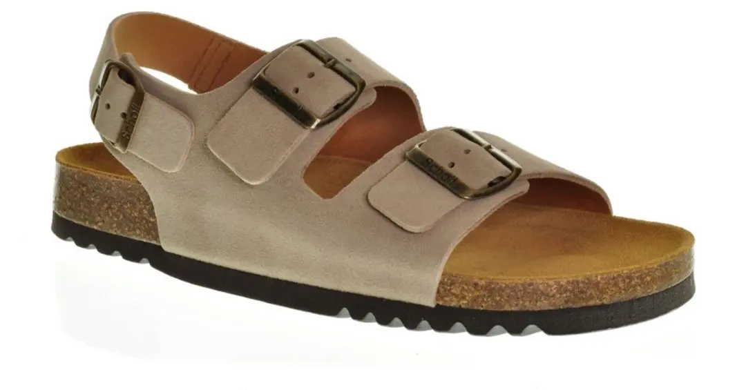 Scholl Henri Sandalen Dark Beige maat 44