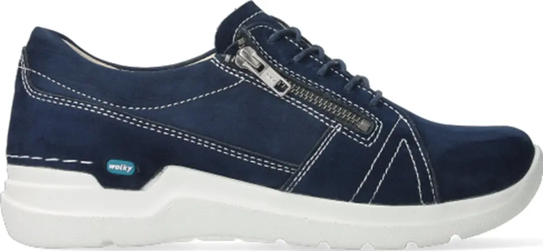 Wolky Dames Feltwell Veterschoen - 36 - Denim