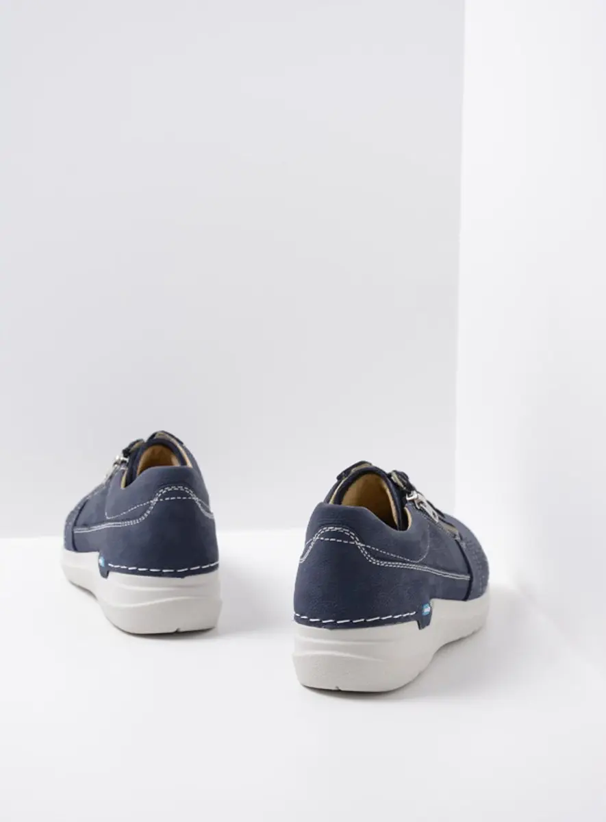 Wolky Dames Feltwell Veterschoen - 36 - Denim - afbeelding 6 van 6