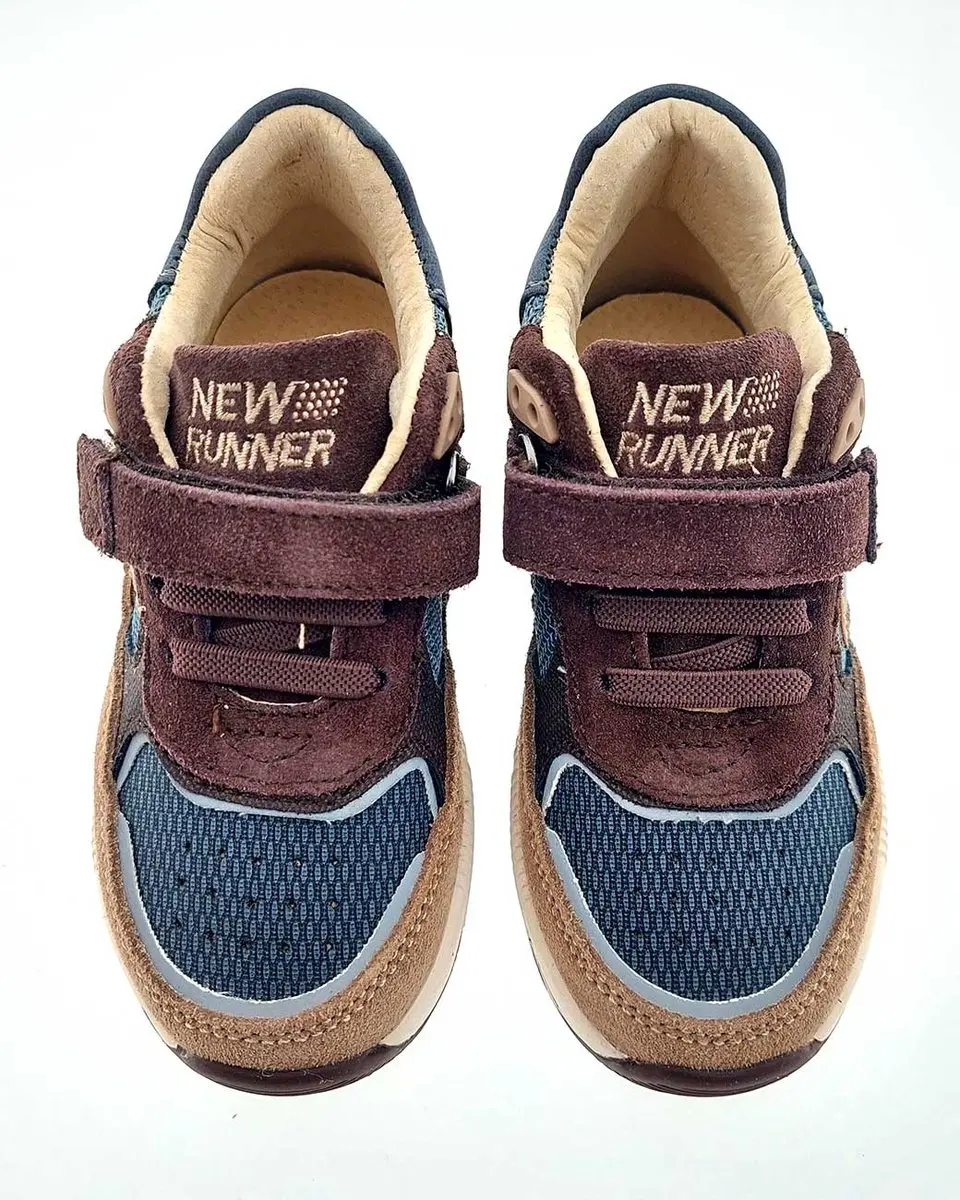 Shoesme ST25W008 Sneaker - Maat 30 - Bruin - afbeelding 3 van 4