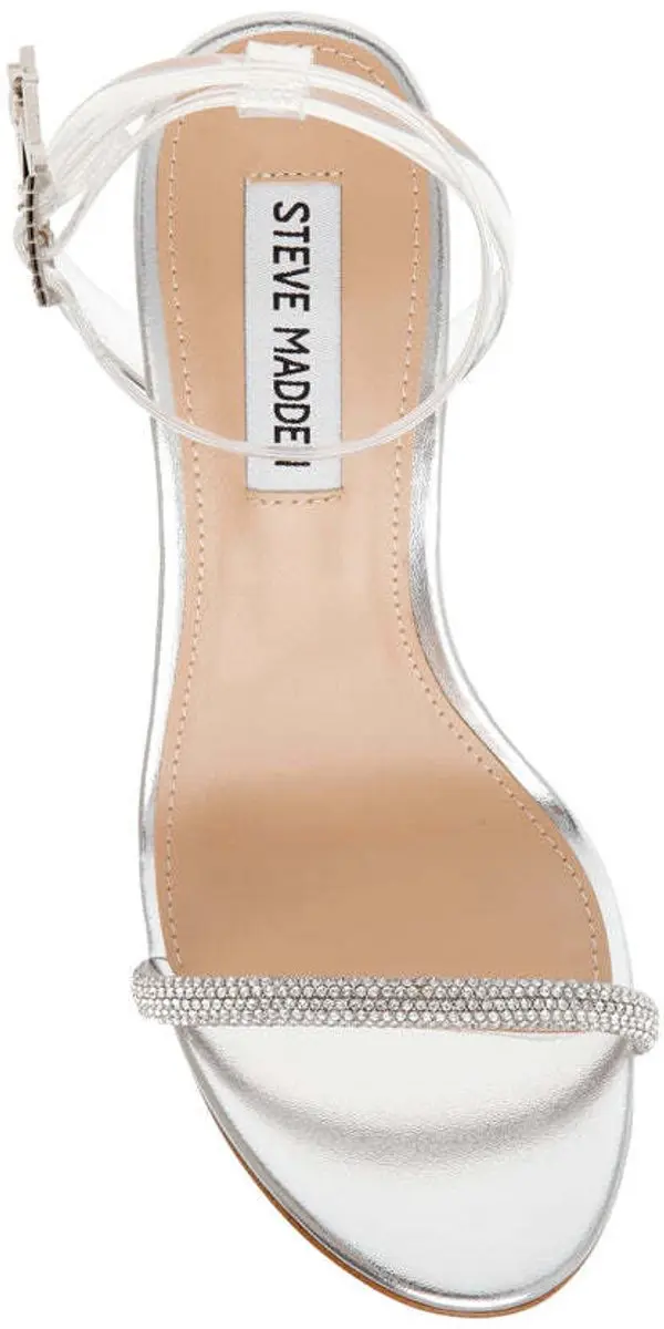 Steve Madden Balia Dames Sandalen - 40 - Zilver