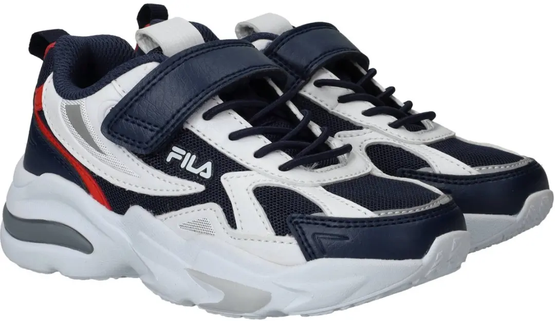 Fila Madrun Velcro Sneakers - Jongens - Blauw - Maat 33 - afbeelding 4 van 6