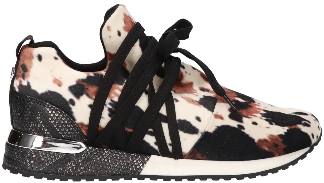 La Strada Sneaker Cow Velvet