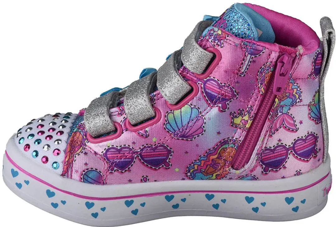 Skechers Twi-Lites Mermaid Gems 20223N-MLT Sneakers - Roze