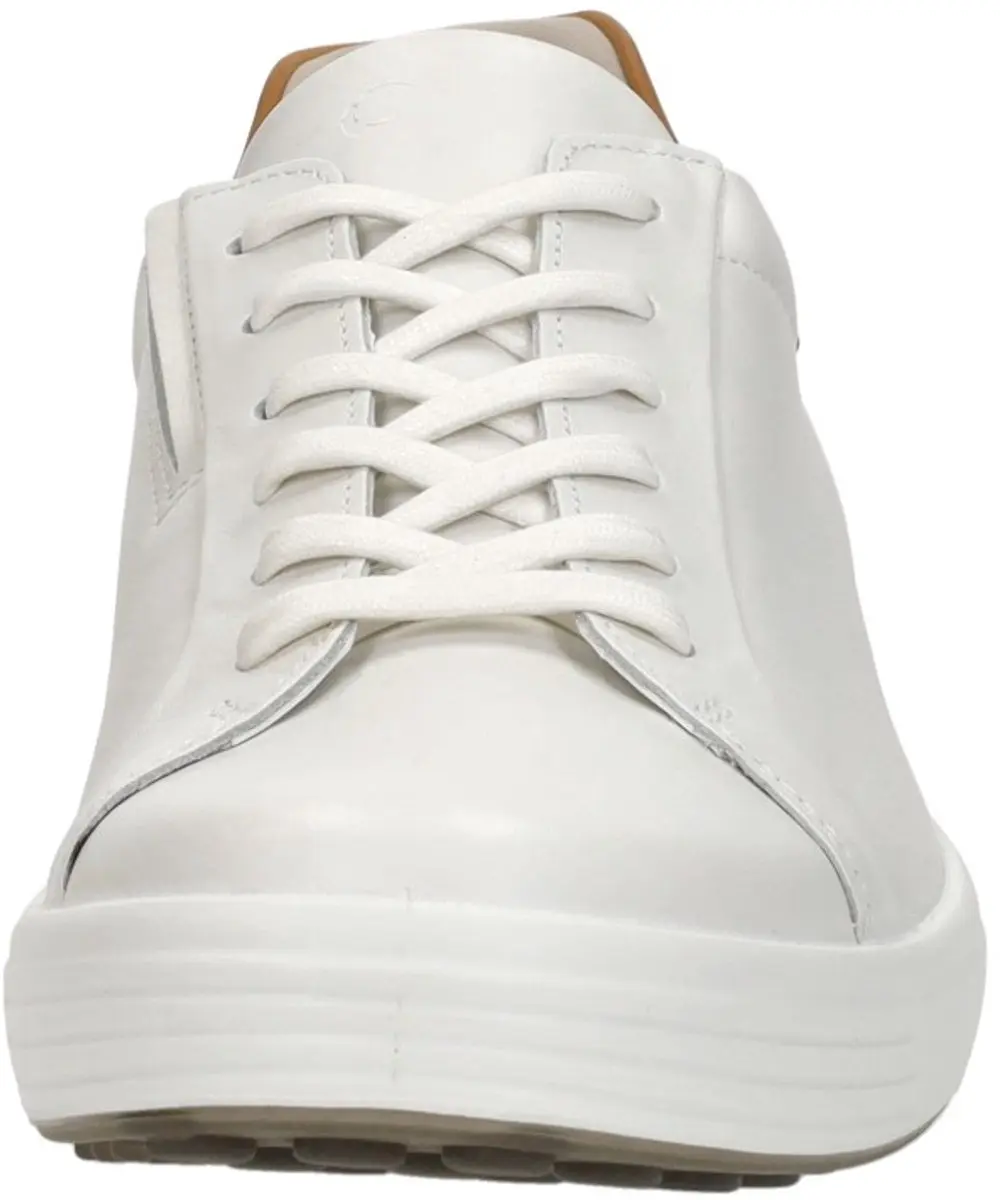 ECCO Soft 7 Slip Lace Sneakers - Wit