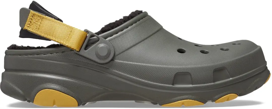 Crocs All Terrain Lined Clog Dusty Olive 50/51 US M14
