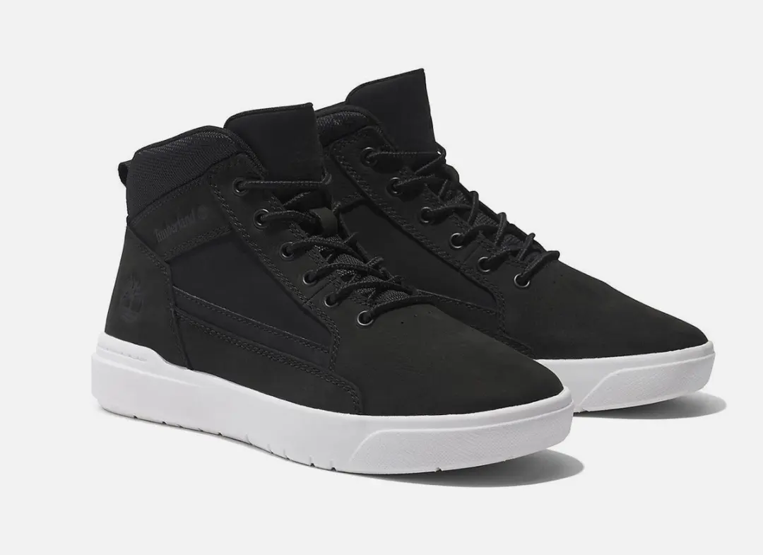 Timberland ALLSTON MID LACE UP SNEAKER BLACK NUBUCK Heren Veterschoenen