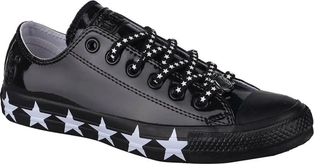 Converse Chuck Taylor All Star Miley Cyrus 563720C, Vrouwen, Zwart, sneakers, ma