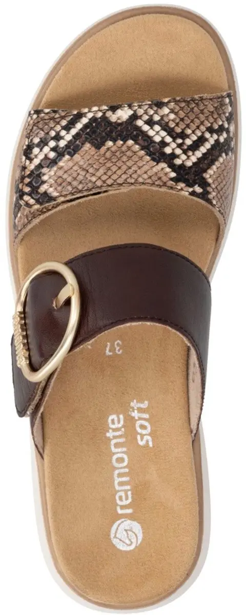 Remonte D2K57-25 slippers klittenband gesp uitneembare zool maat 36