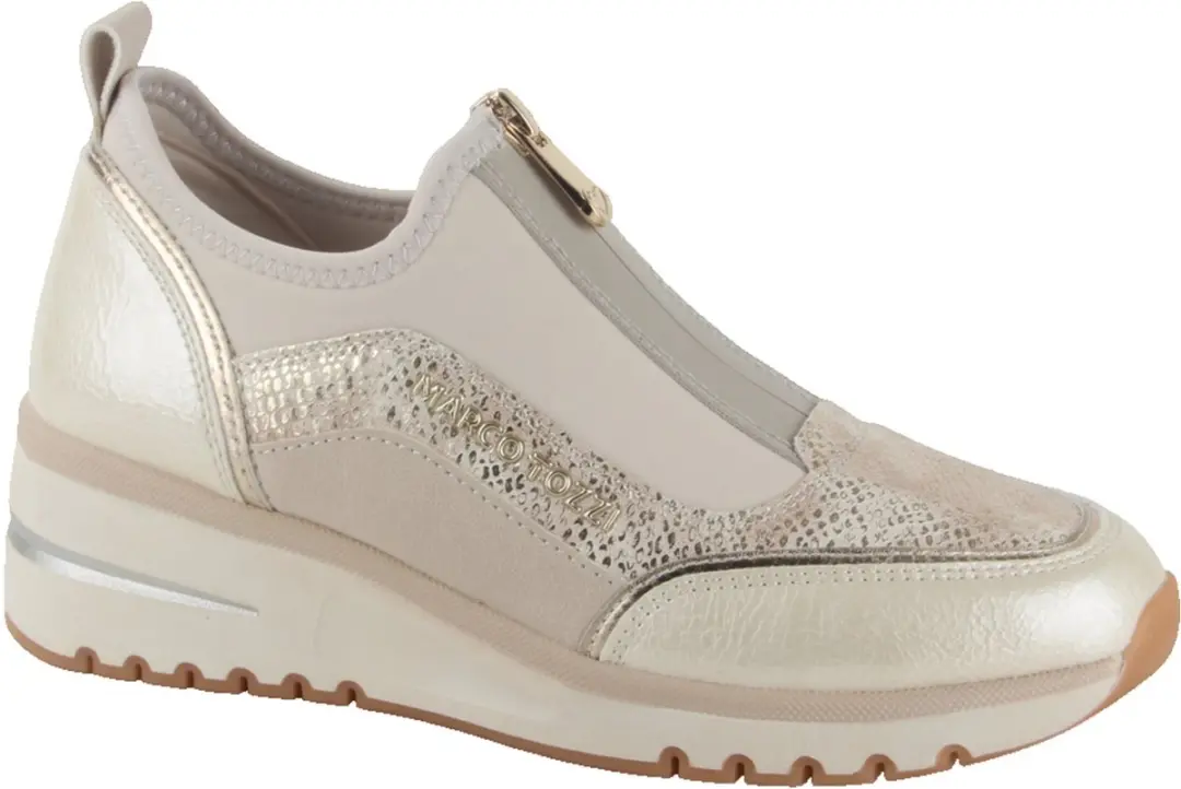 Marco Tozzi 2-24780-45-402 dames instappers sportief maat 38 beige