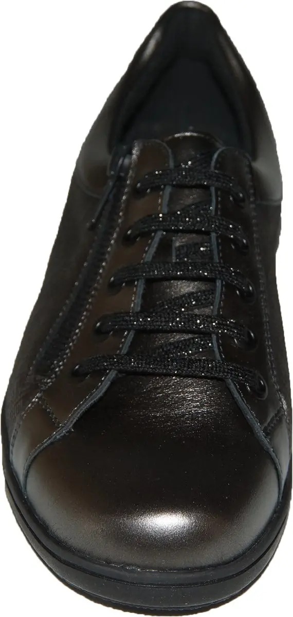 Solidus 29001 Kate Wijdte K Dames Veterschoenen - 38 Metallic