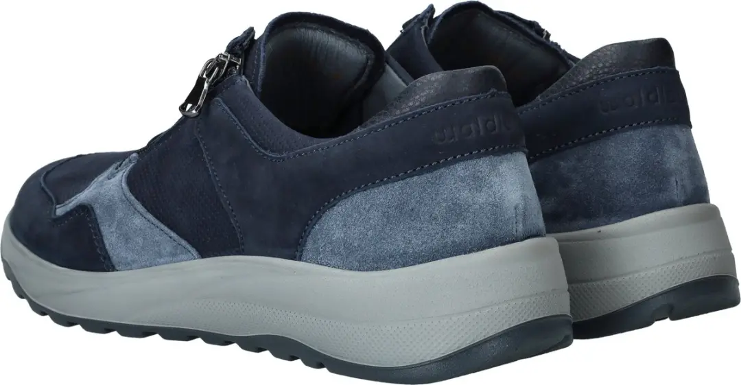 Wäldlaufer Tom Heren Sneakers 662001-405-537 - Maat 42.5 - Jeansblauw