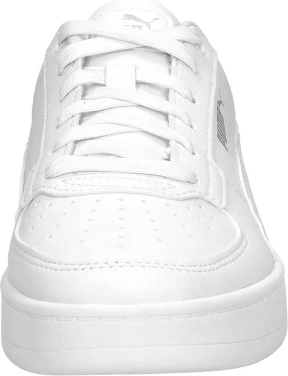 PUMA Caven 2.0 Jr Unisex Sneakers 37 - Wit/Zilver/Zwart - afbeelding 3 van 6