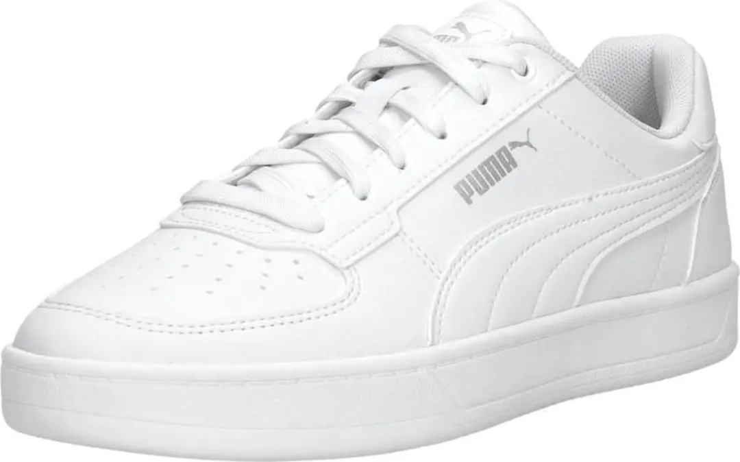 PUMA Caven 2.0 Jr Unisex Sneakers 37 - Wit/Zilver/Zwart - afbeelding 4 van 6