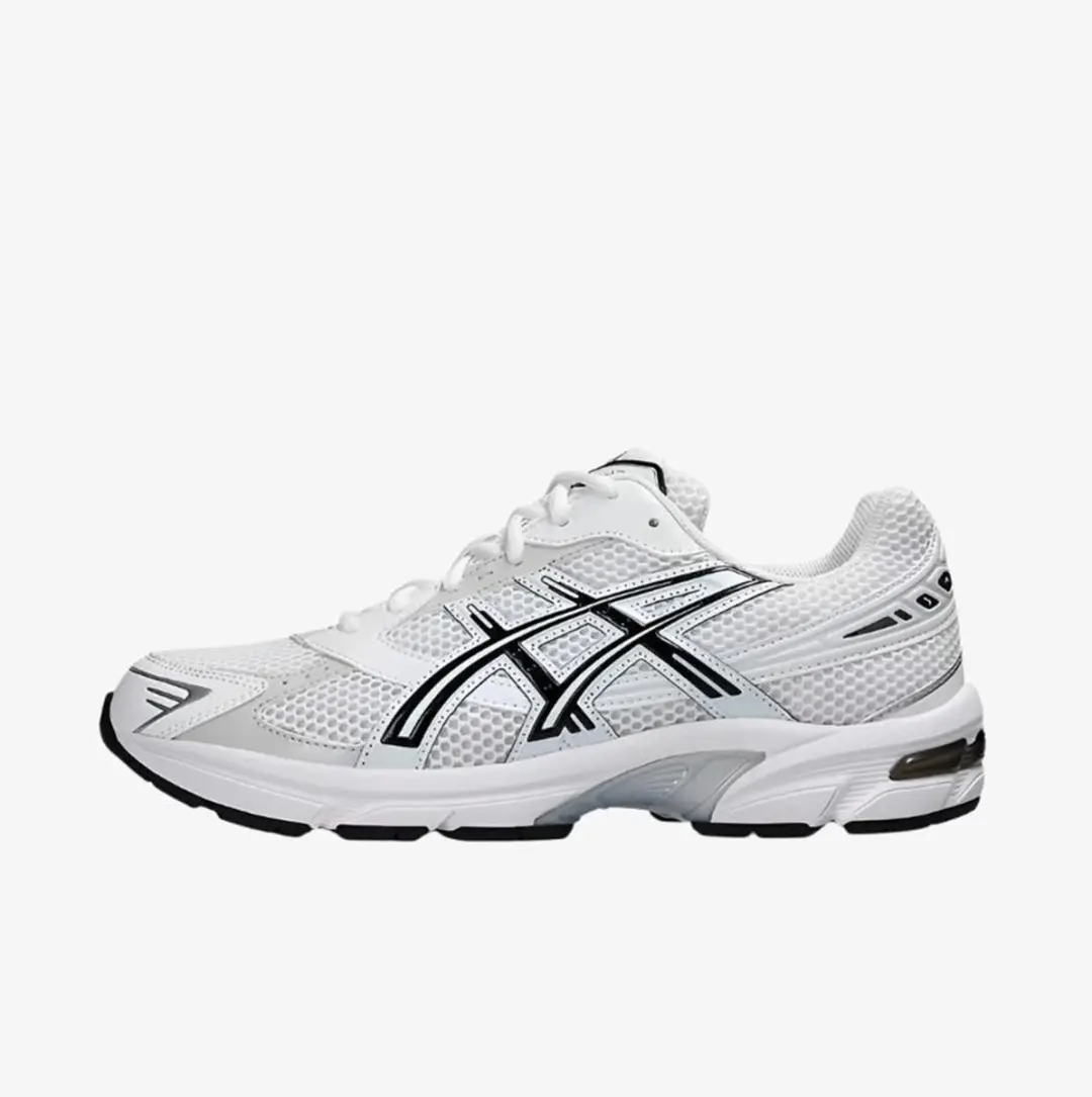 ASICS Gel-1130 Unisex Sportschoen - Wit/Zwart - Maat 42.5