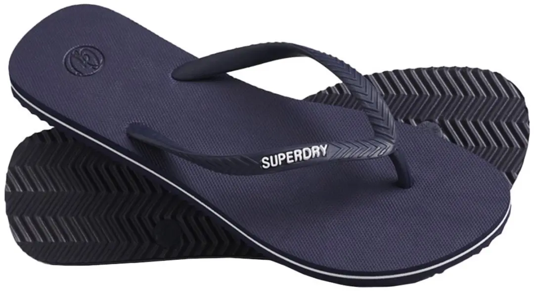 Superdry Vintage Classic Slippers Blauw EU 36-37 Vrouw