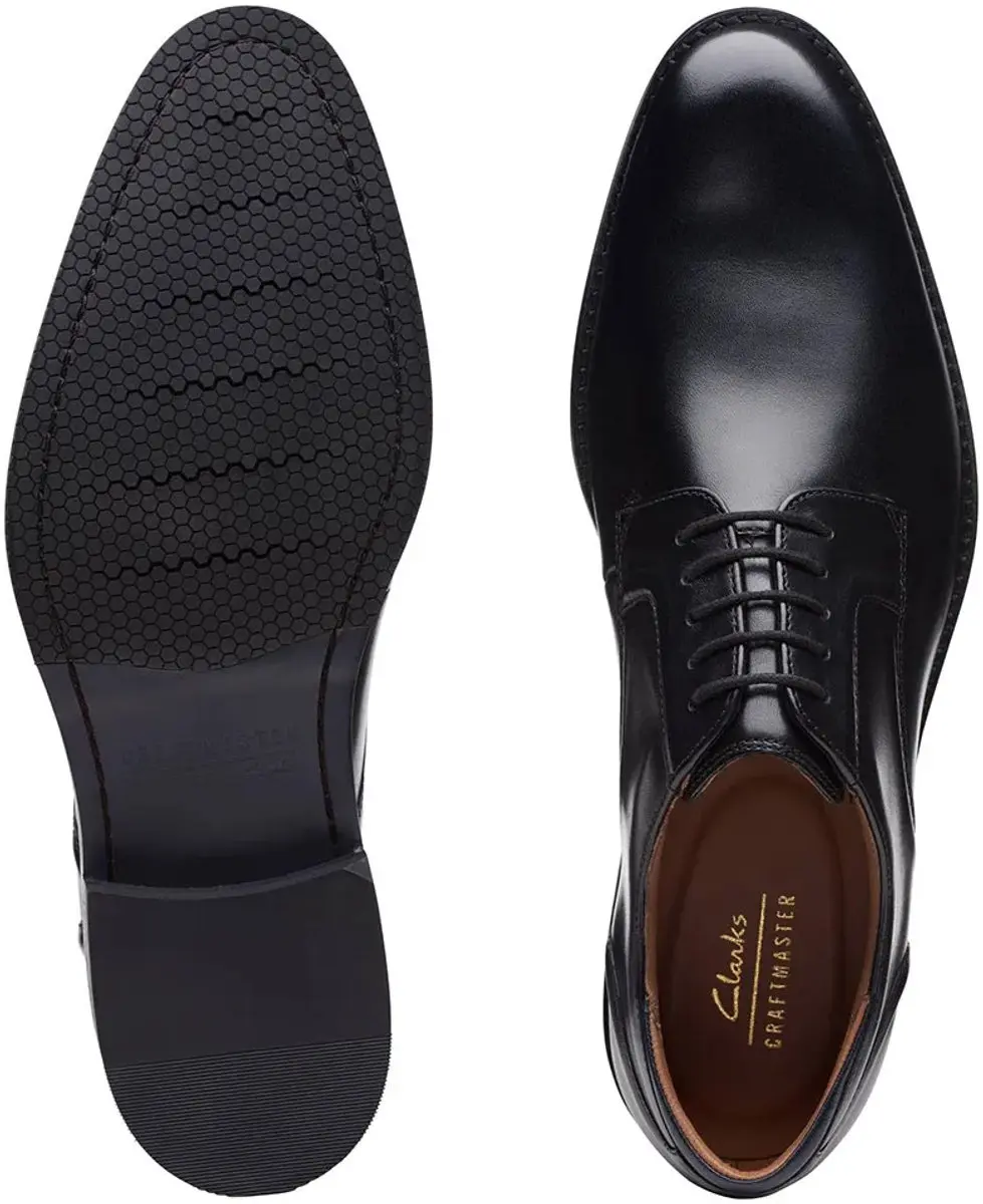 Clarks CraftArlo Lace Veterschoenen 41 - Zwart