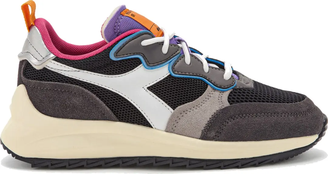 Diadora Jolly Suede Mesh Lage Sneakers