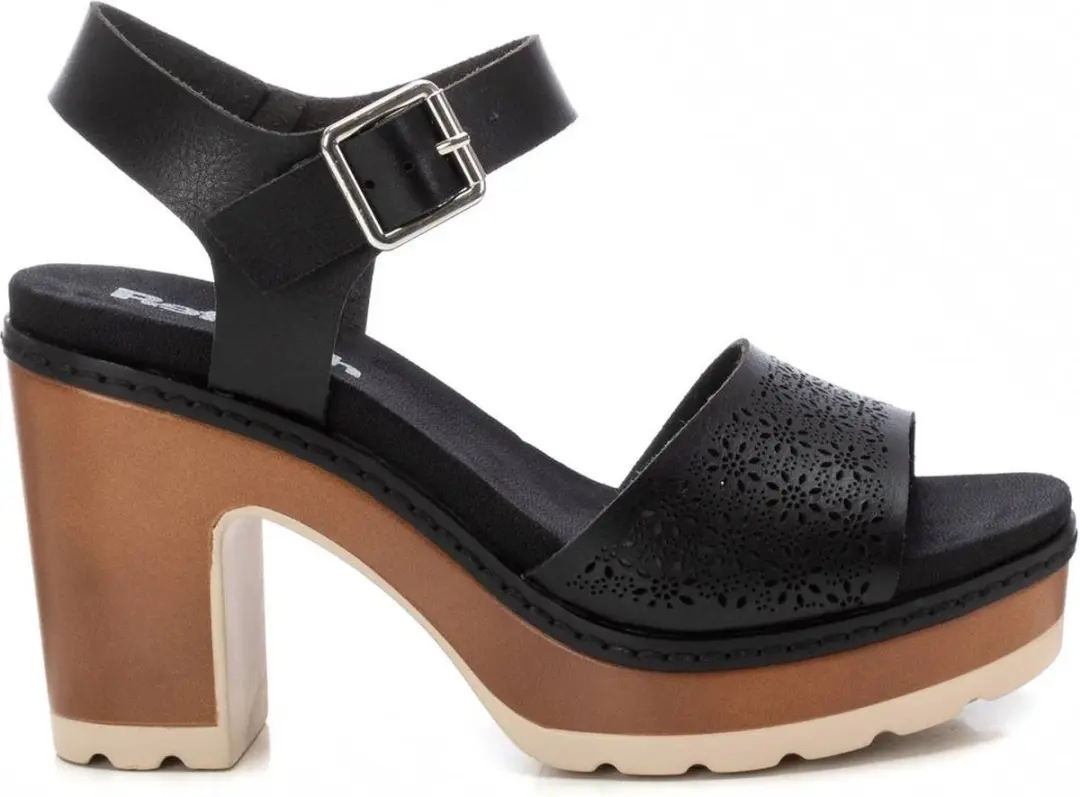 Refresh 172781 Hakken Sandalen Zwart EU 37 Vrouw