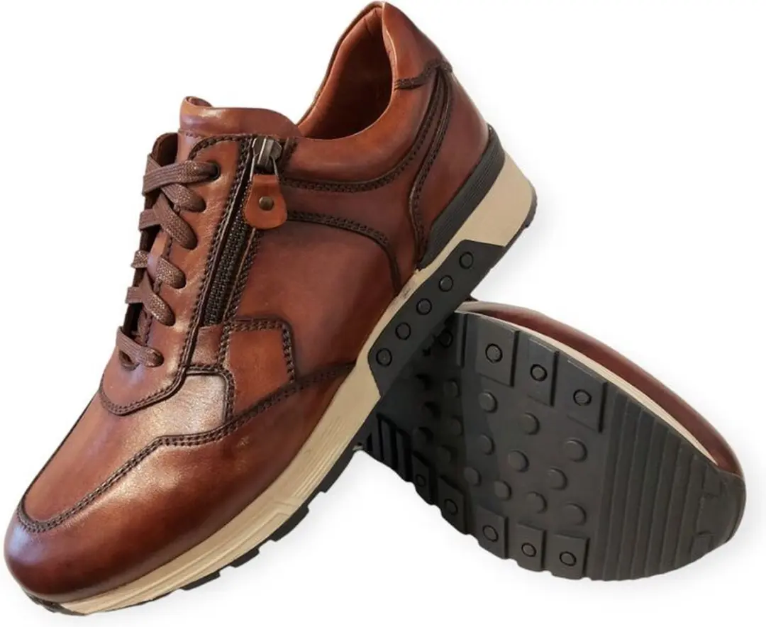Greve Sneakers Haarlem 4299.03 - Cognac - Maat 43