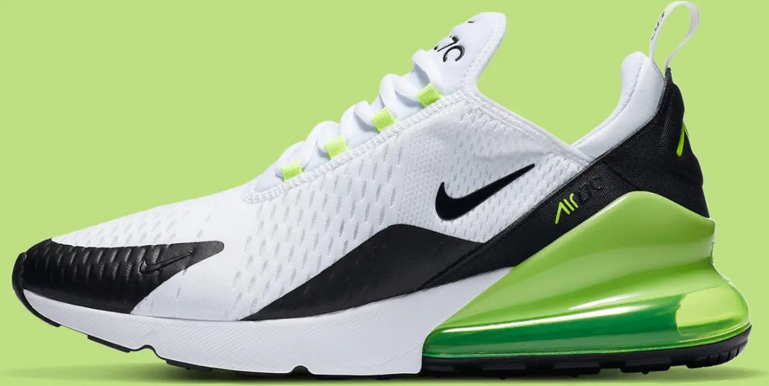 Nike Air Max 270 "White/Black/Volt"