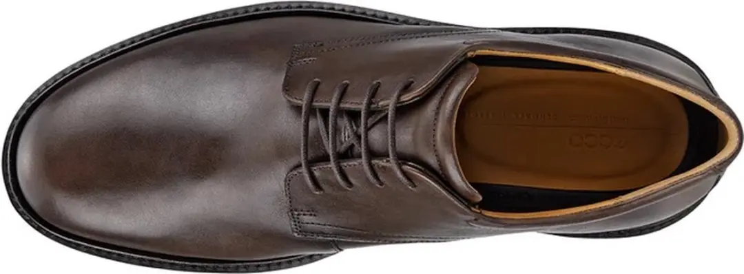 ECCO Metropole London Veterschoen - Bruin Leer - Maat 42