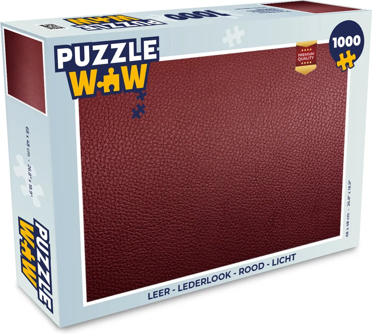 PuzzleWow Puzzel Leer 1000 Stuks - Multicolor