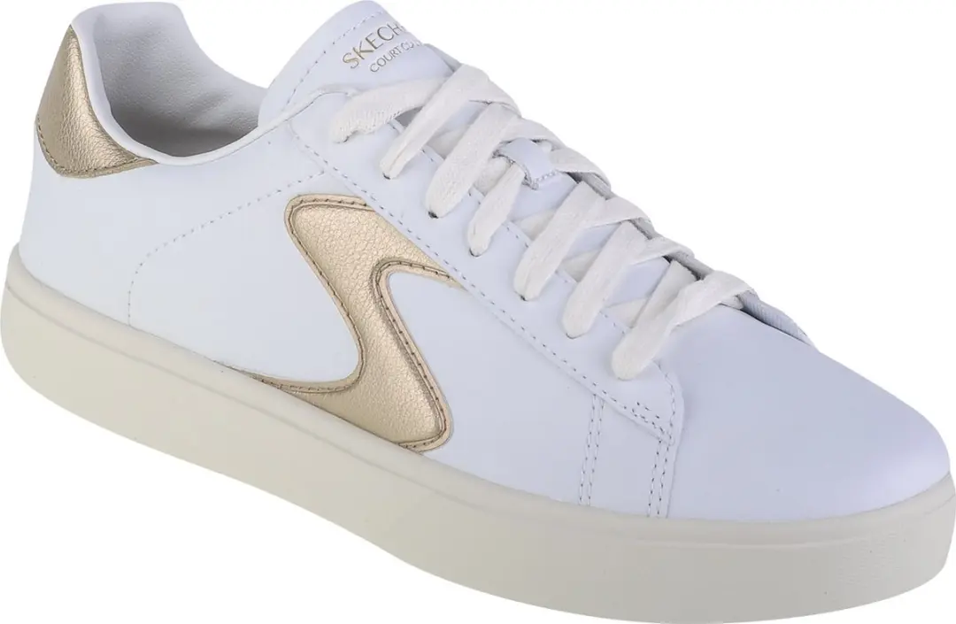 Skechers Eden Lx-Beaming Glory Sneaker - Wit/Goud - afbeelding 5 van 6