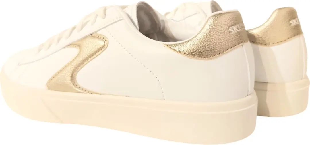 Skechers Eden Lx-Beaming Glory Sneaker - Wit/Goud